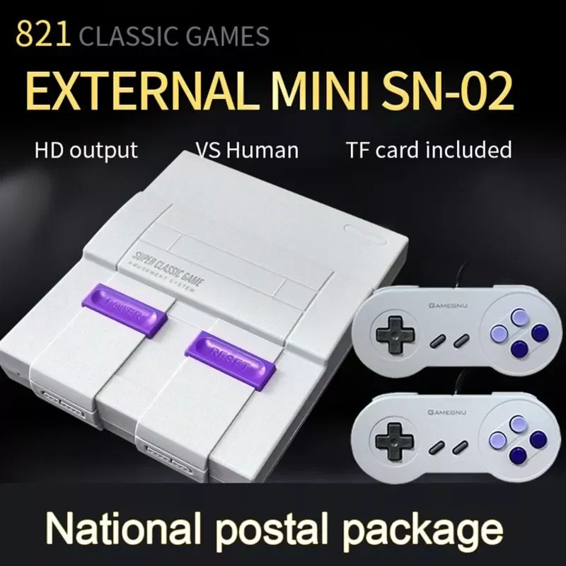 1Set Super Mini High Definition Game Host Built-in 821 NES Games Machine Console Y3ND
1Set Super Mini High Definition Game Host Built-in 821 NES Games Machine Console Y3ND