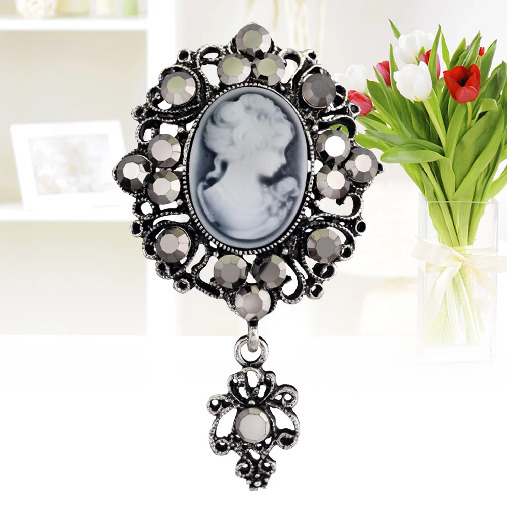 Cameo Brooch Pin Brooches for Brooch Vintage Lady victorian Broches Jewelry for ( Silver )
Cameo Brooch Pin Brooches for Brooch Vintage Lady victorian Broches Jewelry for ( Silver )