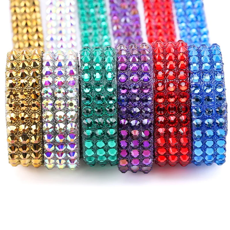 1 Yard Hotfix Glass Rhinestone Ribbon Glitter Crystal AB Iron On Diamond Chain For DIY Fabric Clothes Accessories Decoration
1 Yard Hotfix Glass Rhinestone Ribbon Glitter Crystal AB Iron On Diamond Chain For DIY Fabric Clothes Accessories Decoration