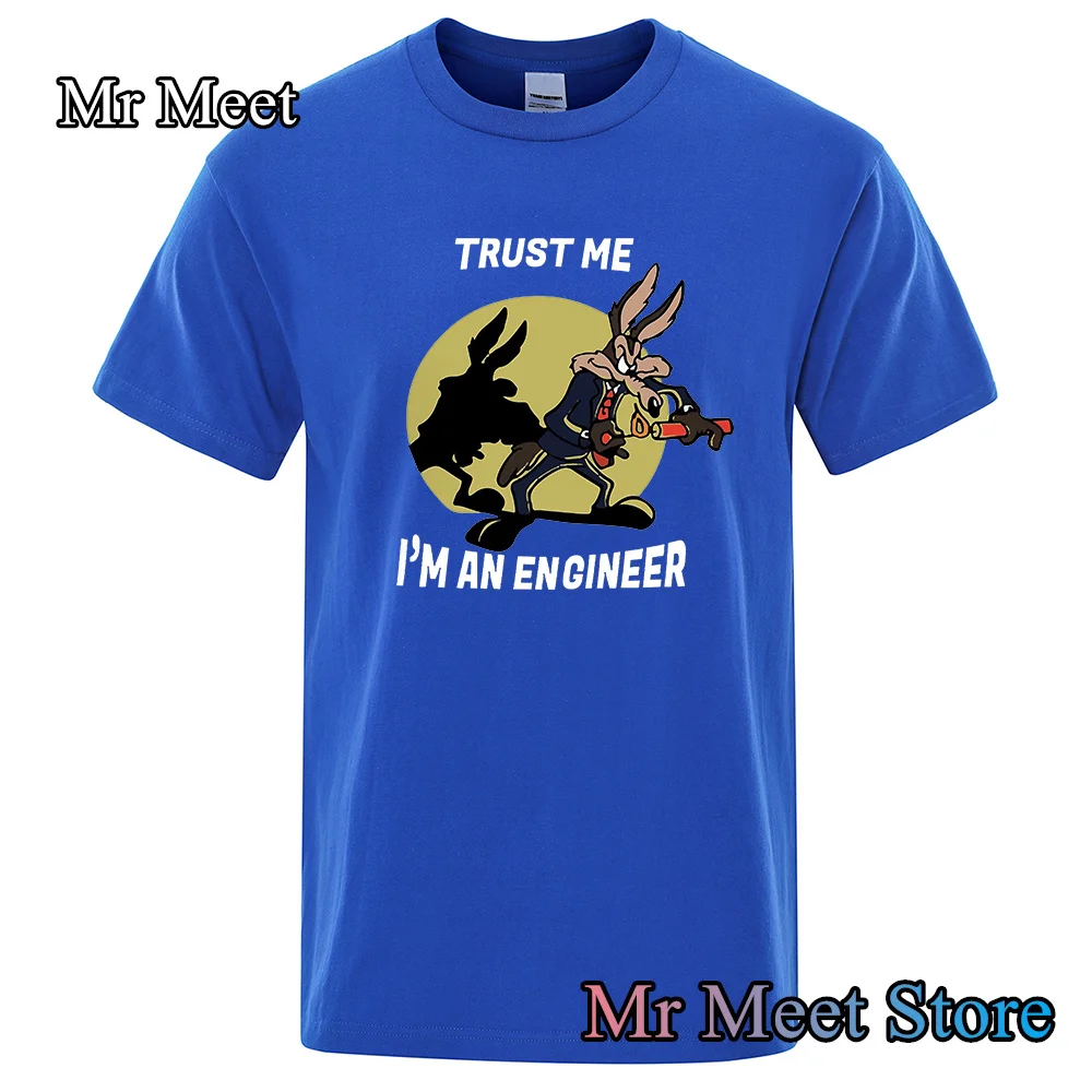 Trust Me I'm An Engineer T Shirt Summer Men Cartoon Cotton Tops Tees Fashion O-Neck Clothing Male Oversized Casual Streetwear
Trust Me I'm An Engineer T Shirt Summer Men Cartoon Cotton Tops Tees Fashion O-Neck Clothing Male Oversized Casual Streetwear