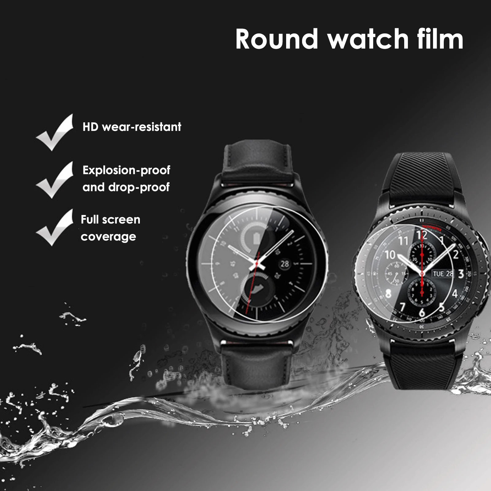 For Samsung Galaxy Watch 46mm 42mm Tempered Glass For Galaxy Watch 4 Classic Screen Protector Smartwatch Protective Glass Film
For Samsung Galaxy Watch 46mm 42mm Tempered Glass For Galaxy Watch 4 Classic Screen Protector Smartwatch Protective Glass Film