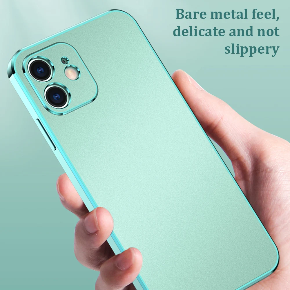 For iphone XS Max XR X 7 8 plus SE plain color simple phone cover For iphone 13 12 11 Pro Max Luxury Frosted Electroplated Case
For iphone XS Max XR X 7 8 plus SE plain color simple phone cover For iphone 13 12 11 Pro Max Luxury Frosted Electroplated Case