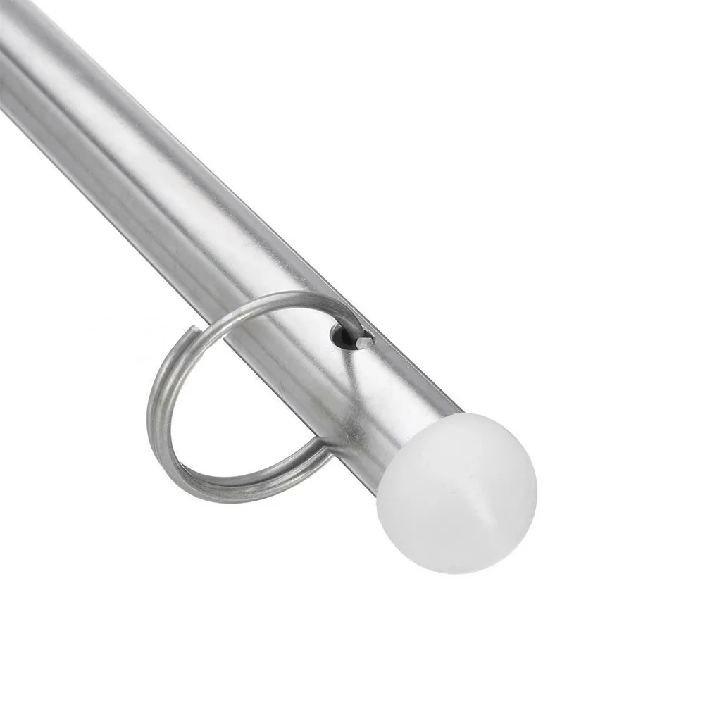 Flag Pole Marine Flagpole Rail Mount Part Rail Clamp Replace Replacement Stainless Steel 1 Piece Flag Staff Pole
Flag Pole Marine Flagpole Rail Mount Part Rail Clamp Replace Replacement Stainless Steel 1 Piece Flag Staff Pole