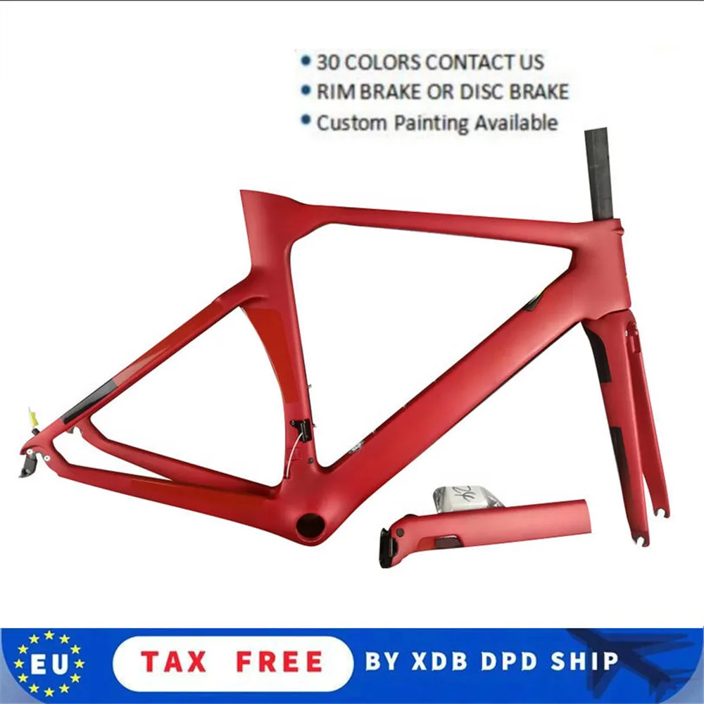 T1000 Concept Red NJRD Carbon Frame Road Bike Carbon Bicycle Frameset Road Bike Frame V3RS Carbon Frameset 20 colors
T1000 Concept Red NJRD Carbon Frame Road Bike Carbon Bicycle Frameset Road Bike Frame V3RS Carbon Frameset 20 colors