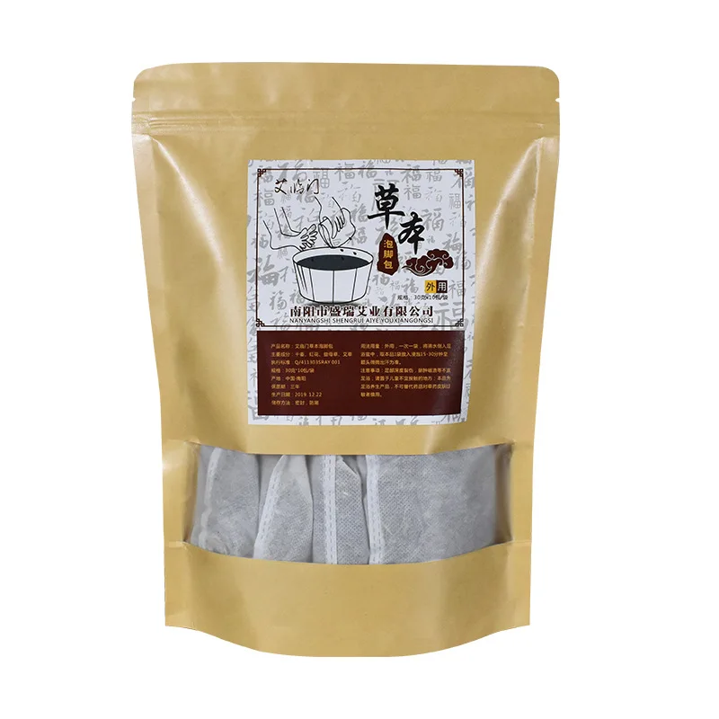 Original Chinese foot soaking bag / wormwood / saffron / old ginger / motherwort for good health
Original Chinese foot soaking bag / wormwood / saffron / old ginger / motherwort for good health
