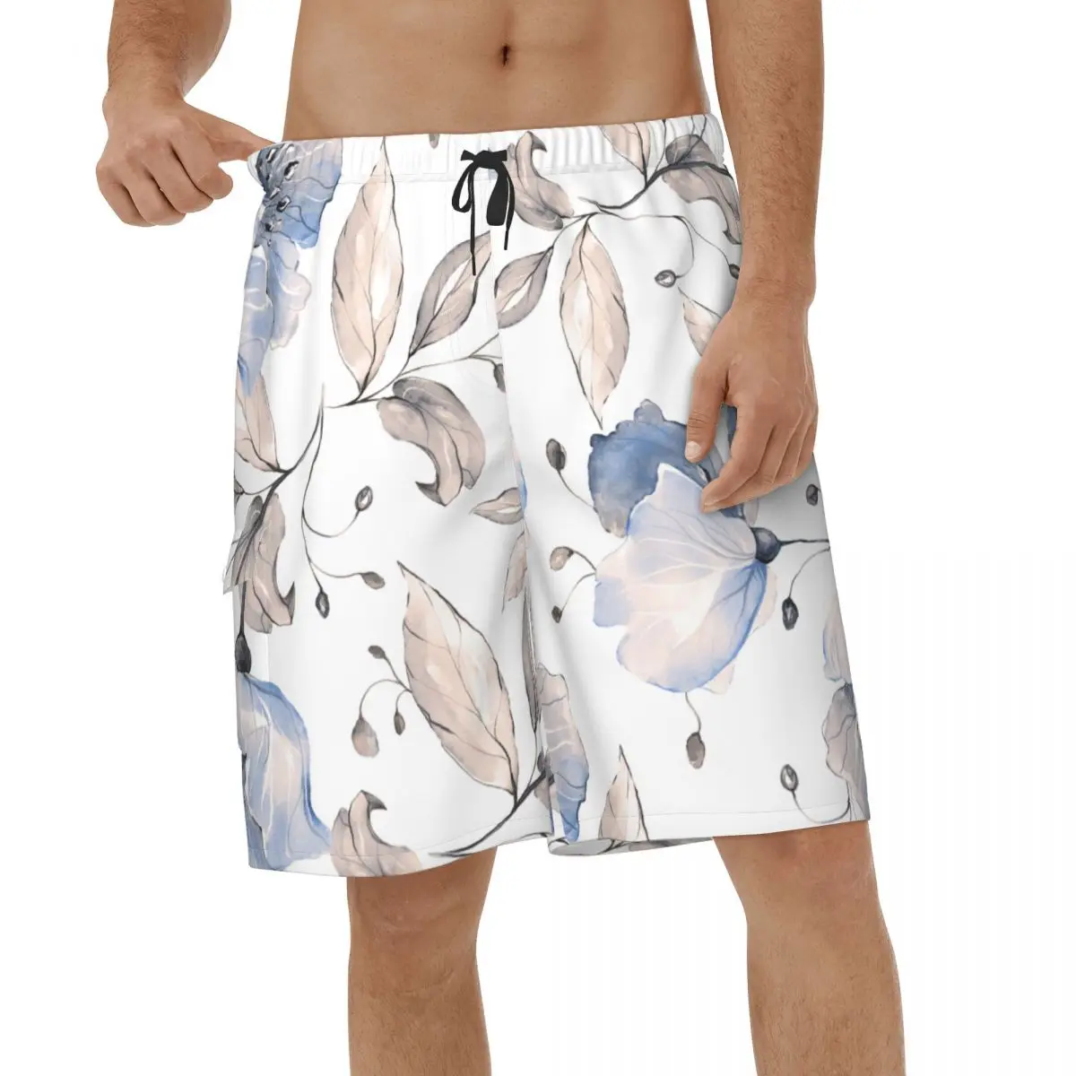 Spring Flowers Leaves Beach Shorts Men Fashion Hand Drawn Floral Rose Swimwear Board Shorts Quick Dry Vacation Male Short Pants
Spring Flowers Leaves Beach Shorts Men Fashion Hand Drawn Floral Rose Swimwear Board Shorts Quick Dry Vacation Male Short Pants