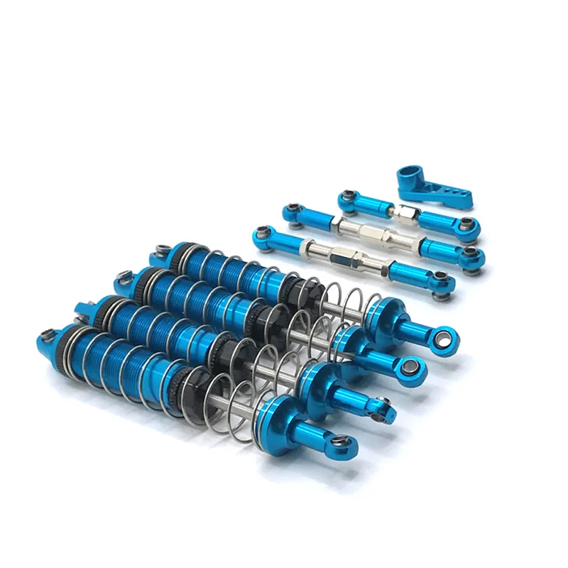 WLtoys 1/10 104009 ,1/12 12402-A 12409 RC Car, Metal Modification Parts, Upgrade Shock Absorber & Steering Rod Set, Multi-color
WLtoys 1/10 104009 ,1/12 12402-A 12409 RC Car, Metal Modification Parts, Upgrade Shock Absorber & Steering Rod Set, Multi-color