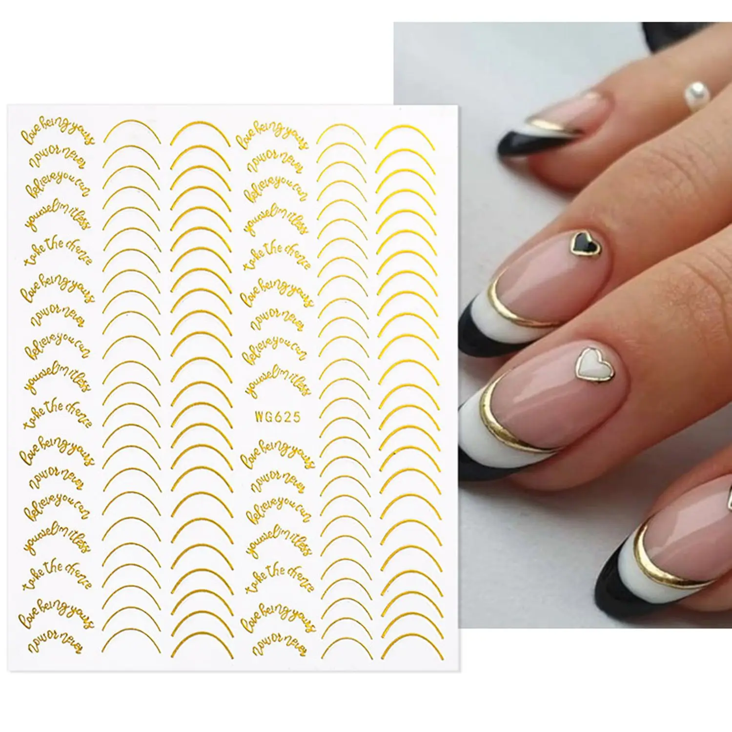 3D Nail Sticker Flower Leaves Line Sliders Love French Tip Geometric Nails Decals Decoration Sticker Decals
3D Nail Sticker Flower Leaves Line Sliders Love French Tip Geometric Nails Decals Decoration Sticker Decals