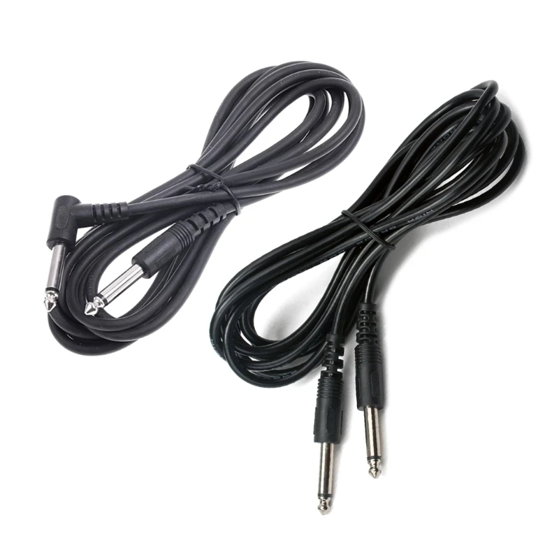 

Professional Guitar Lead 3M/10ft Guitar Cable 6.35mm 1/4" Mono Jack Instrument Cable for Guitar Amp Keyboard Mixing Desk