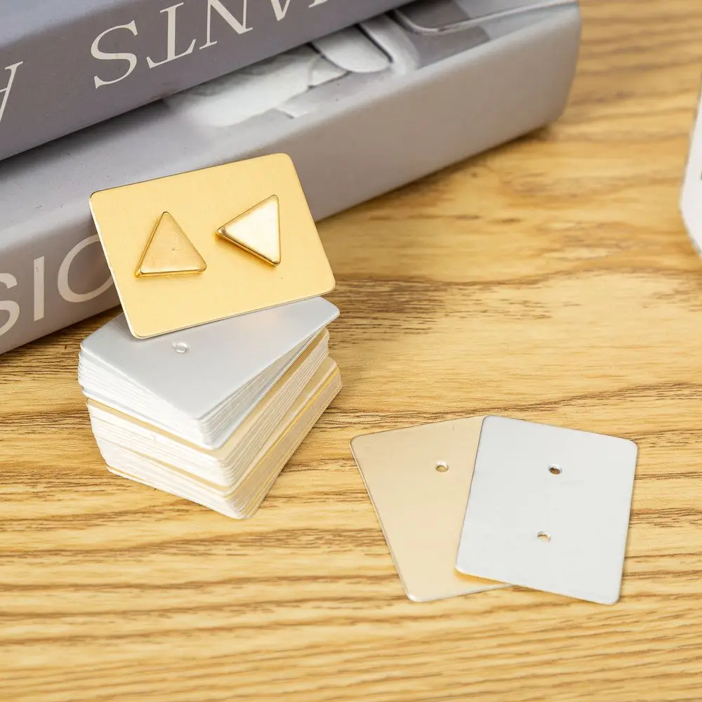 100 Pieces 3.5 X 2.5cm Square Shiny Gold Silver Color Stud Hoop Earring Cards Jewelry Display Packing Holder Storge Wholesale
100 Pieces 3.5 X 2.5cm Square Shiny Gold Silver Color Stud Hoop Earring Cards Jewelry Display Packing Holder Storge Wholesale