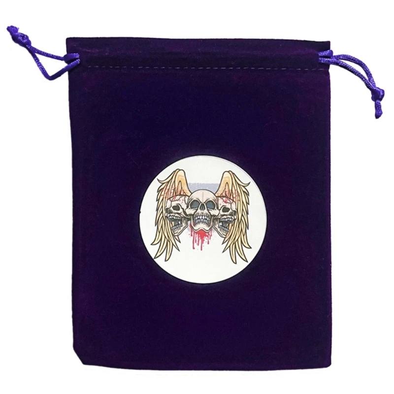 Velvet Tarot Drawstring Bag Jewelry Runes Pouch Organizer Dices Party Favor Storage Bag for Tarot & Cards
Velvet Tarot Drawstring Bag Jewelry Runes Pouch Organizer Dices Party Favor Storage Bag for Tarot & Cards