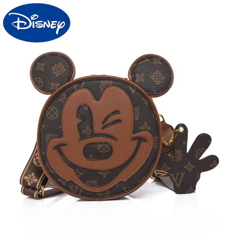2022 Disney Women's PU Leather 3D Cute Mickey Bag Women's One Shoulder Crossbody Western Style Coin Purse Fashion Round Shape Ca
2022 Disney Women's PU Leather 3D Cute Mickey Bag Women's One Shoulder Crossbody Western Style Coin Purse Fashion Round Shape Ca