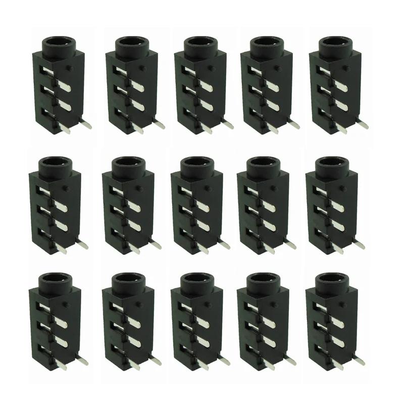 100Pcs 3.5mm Female Audio Connector 4 Pin DIP Headphone Jack Socket PJ-320A
100Pcs 3.5mm Female Audio Connector 4 Pin DIP Headphone Jack Socket PJ-320A