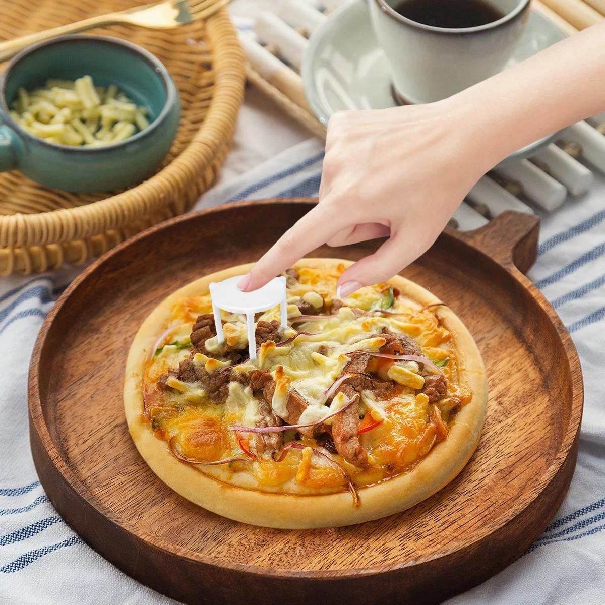 Pizza Stand Saver Tripod Box Stacksupport Stands Table Tabletoptakeaway Takeout Tray Frame Tables Boxes Pie White Serving
Pizza Stand Saver Tripod Box Stacksupport Stands Table Tabletoptakeaway Takeout Tray Frame Tables Boxes Pie White Serving