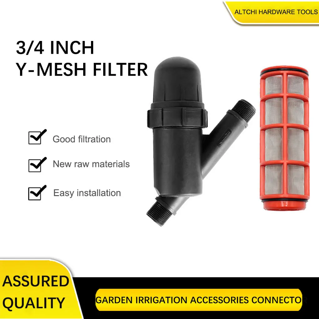 Y Type 3/4 Grid Garden Irrigation Sprayer Multifunctional Filter Installation Grit Catcher Water Purifier Drip Filtering Device
Y Type 3/4 Grid Garden Irrigation Sprayer Multifunctional Filter Installation Grit Catcher Water Purifier Drip Filtering Device