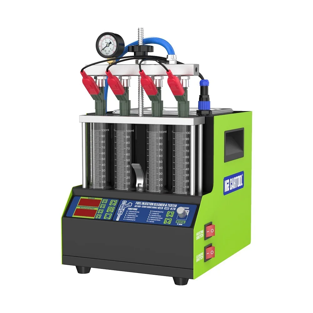 MRCARTOOL V308 Car Fuel Injector Tester Cleaning Machine Motorcycle Gasoline Injector Tester Cleaner 4 Cylinder VS AUTOOL CT160
MRCARTOOL V308 Car Fuel Injector Tester Cleaning Machine Motorcycle Gasoline Injector Tester Cleaner 4 Cylinder VS AUTOOL CT160