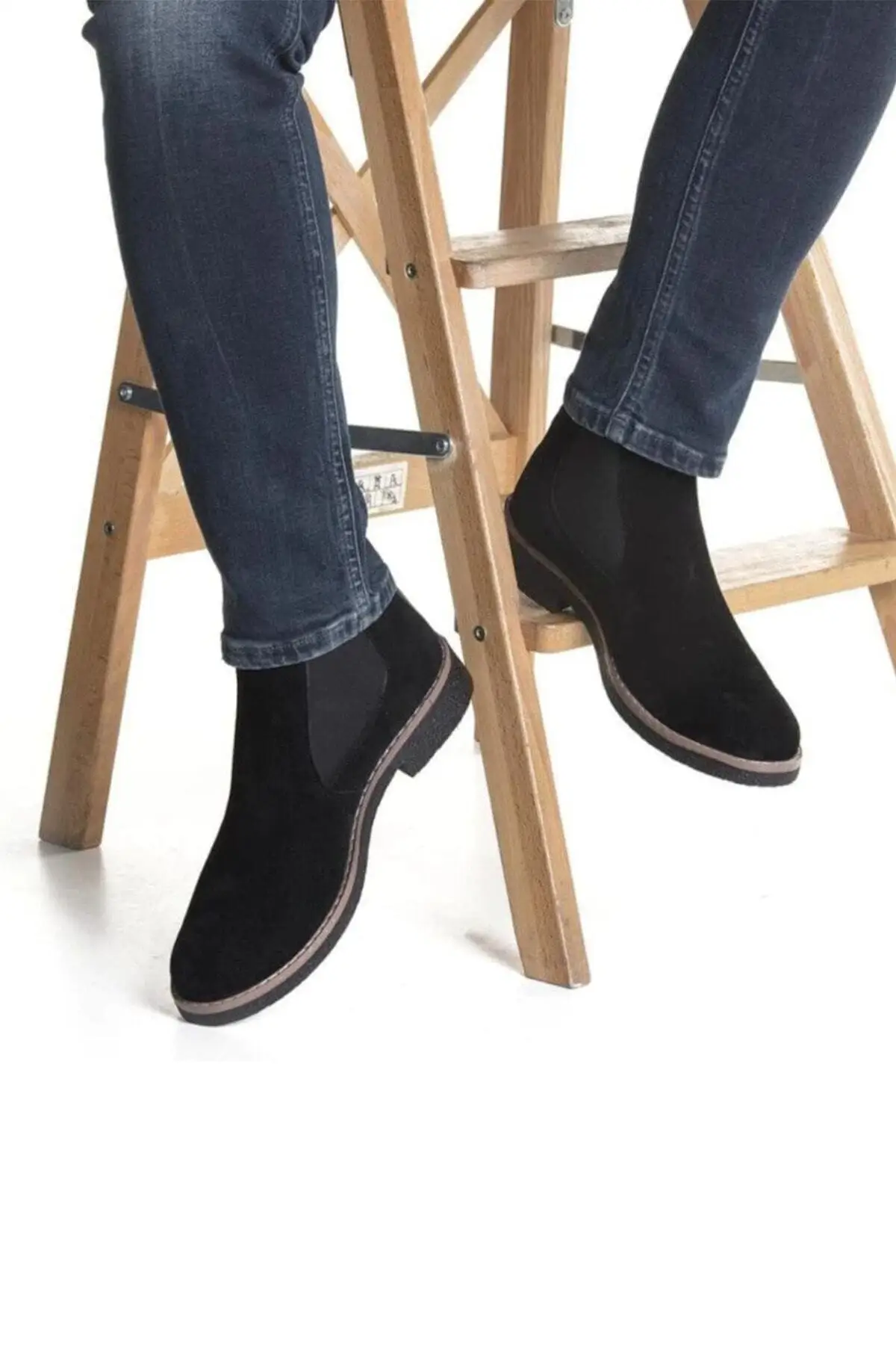 Black leather rubber half chelsea Outdoor Casual Shoes Warm Activities Hiking Boots Quality Work Boots
Black leather rubber half chelsea Outdoor Casual Shoes Warm Activities Hiking Boots Quality Work Boots
