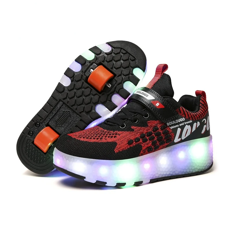 Светящиеся кроссовки Heelys с двойными колесиками, детская обувь с USB-зарядкой, светодиодная обувь для роликовых коньков, для мальчиков и девоч...
Светящиеся кроссовки Heelys с двойными колесиками, детская обувь с USB-зарядкой, светодиодная обувь для роликовых коньков, для мальчиков и девоч...