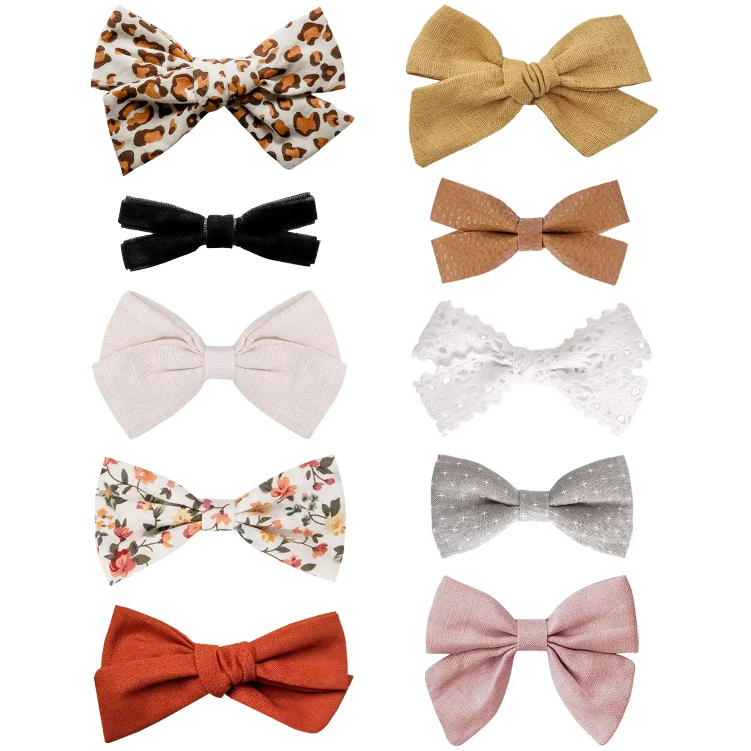 Baby Girl Hair Clips, Bows Barrettes Fully Lined Alligator Clip Hair Accessories for Little Girls Toddler Kids Children
Baby Girl Hair Clips, Bows Barrettes Fully Lined Alligator Clip Hair Accessories for Little Girls Toddler Kids Children