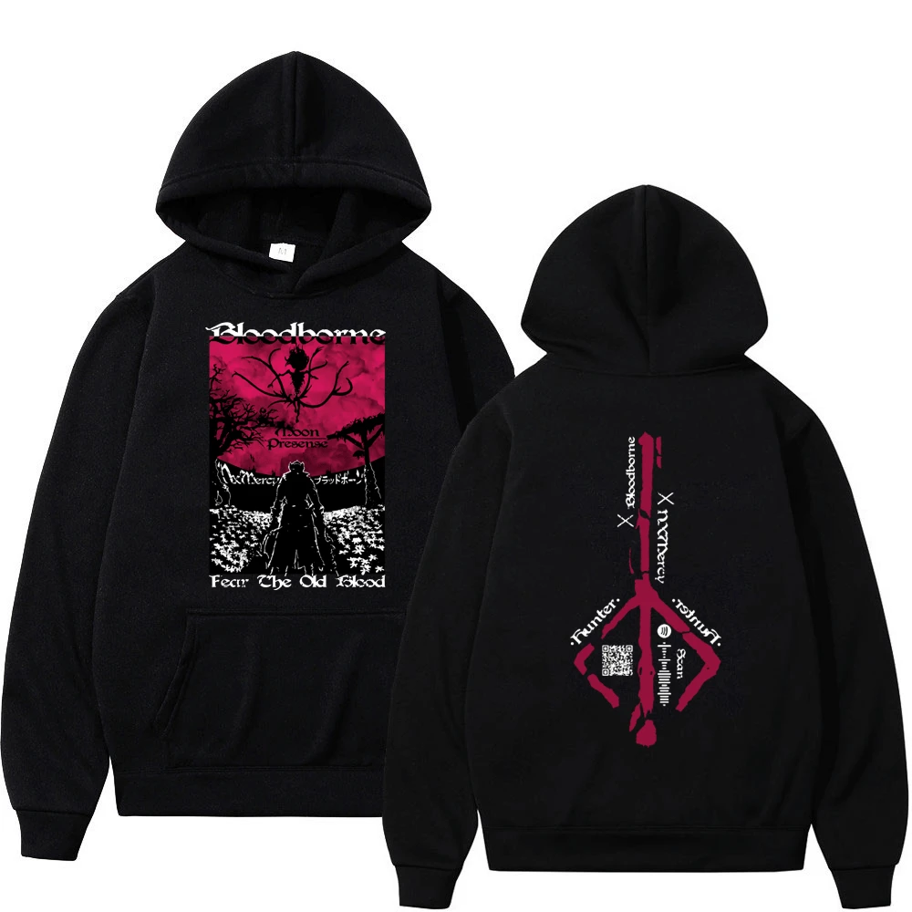 Game Bloodborne Hoodie Horror Hunter Gothic Oversized Sweatshirt Men Cotton Fleece Tracksuit Harajuku Streetwear Unisex Pullover
Game Bloodborne Hoodie Horror Hunter Gothic Oversized Sweatshirt Men Cotton Fleece Tracksuit Harajuku Streetwear Unisex Pullover