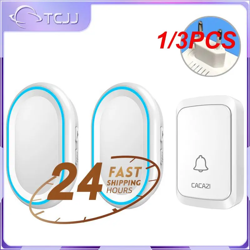 1/3PCS Wireless Doorbell Outdoor Welcome Ring Chime Door Bell Music Melody Remind Smart Home Security Alarm EU UK US Plug
1/3PCS Wireless Doorbell Outdoor Welcome Ring Chime Door Bell Music Melody Remind Smart Home Security Alarm EU UK US Plug