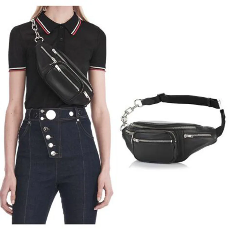 

New Designers Fannie Pack 100% Lambskin Zipper Fanny Packs Genuine Leather Crossbody Shoulder Bags Women Men Bum Bag Travel Belt