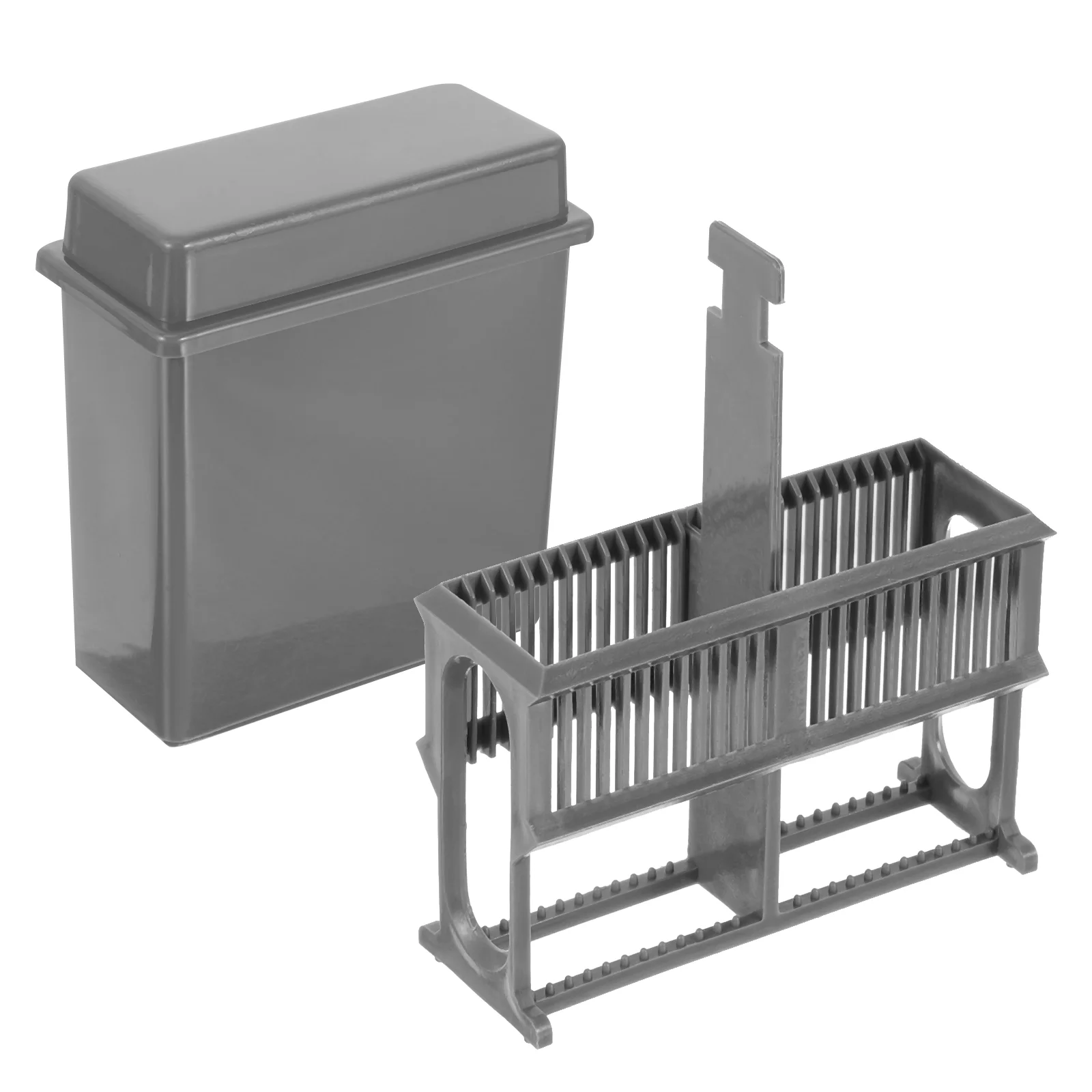 Plastic Frames Microscope Slides Staining Rack Jar Storage 24 Slots Suite Laboratory
Plastic Frames Microscope Slides Staining Rack Jar Storage 24 Slots Suite Laboratory