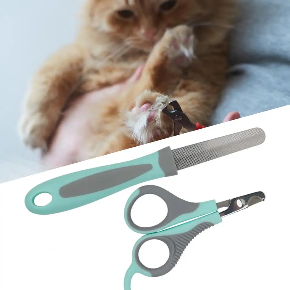 

Dog Nail Cutter Nail File Sturdy Sharp Great Friction Puppy Kitten Nail Trimming Set Pet Accessories