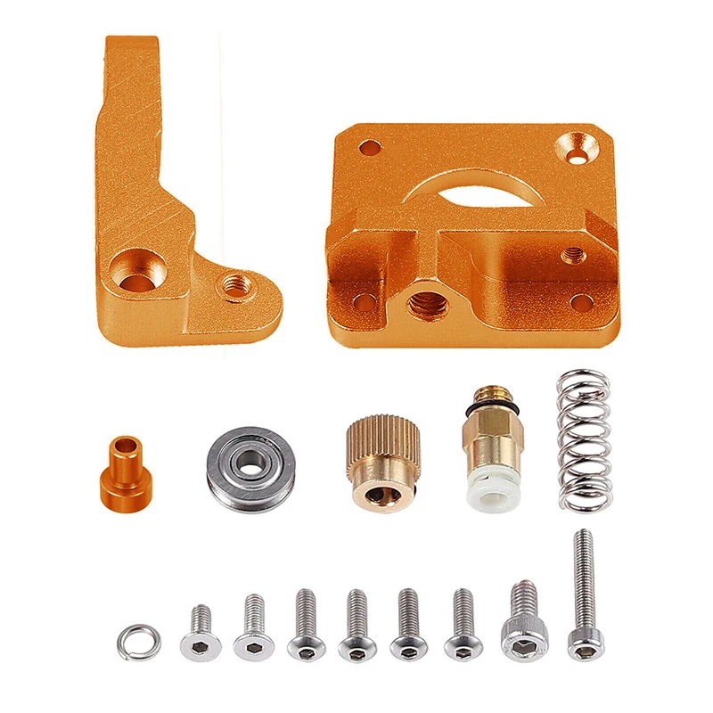 Mayitr 1pc Aluminum Champagne Right Hand Extruder 3D-Extruder Upgrade Drive Feed Kit For Creality Ender 3 Ender 5 CR-10S
Mayitr 1pc Aluminum Champagne Right Hand Extruder 3D-Extruder Upgrade Drive Feed Kit For Creality Ender 3 Ender 5 CR-10S