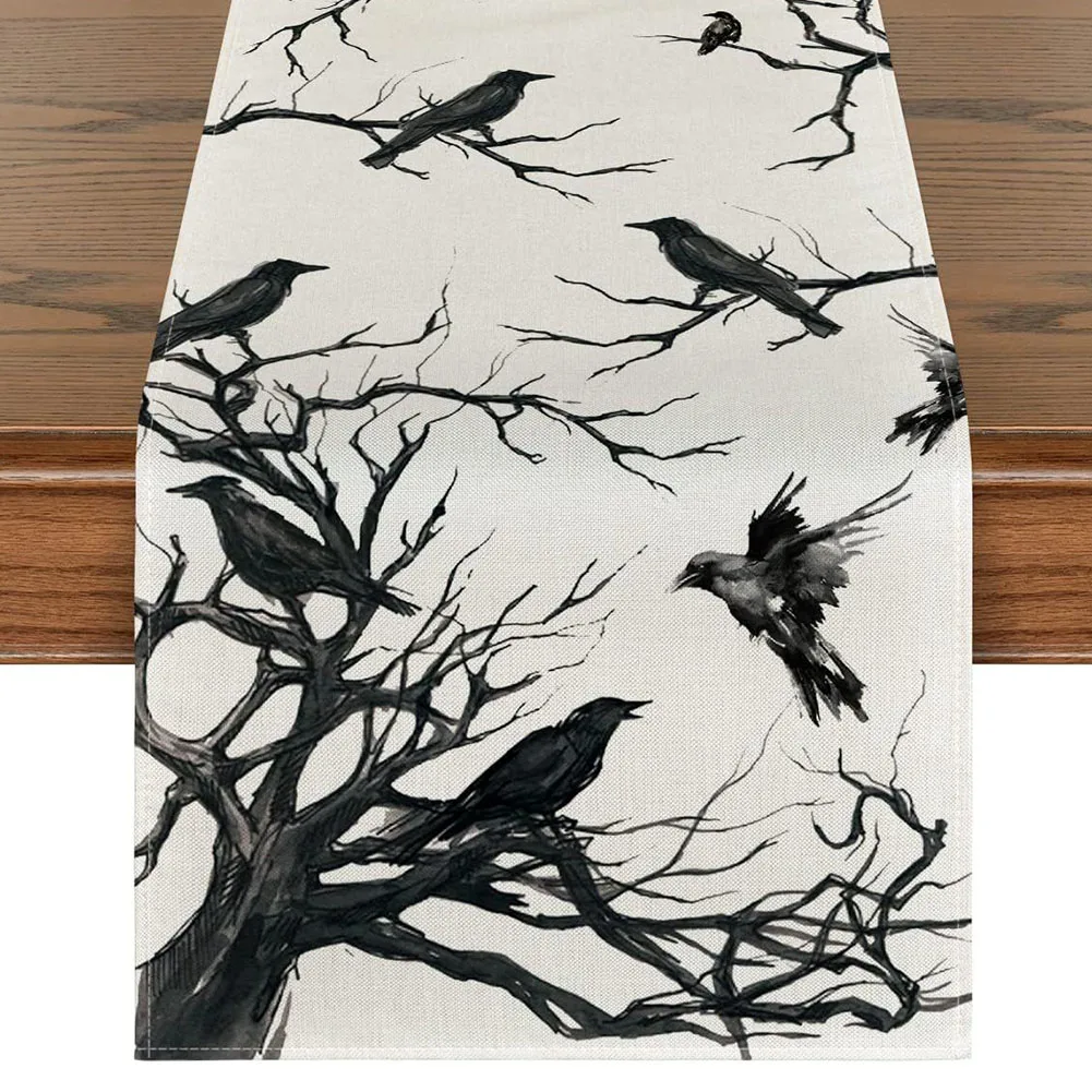 Halloween Table Runner Decoration Placemat Tablecloth Pumpkin Bat Flag Cloth Halloween House Horror Party Scary Decor
Halloween Table Runner Decoration Placemat Tablecloth Pumpkin Bat Flag Cloth Halloween House Horror Party Scary Decor
