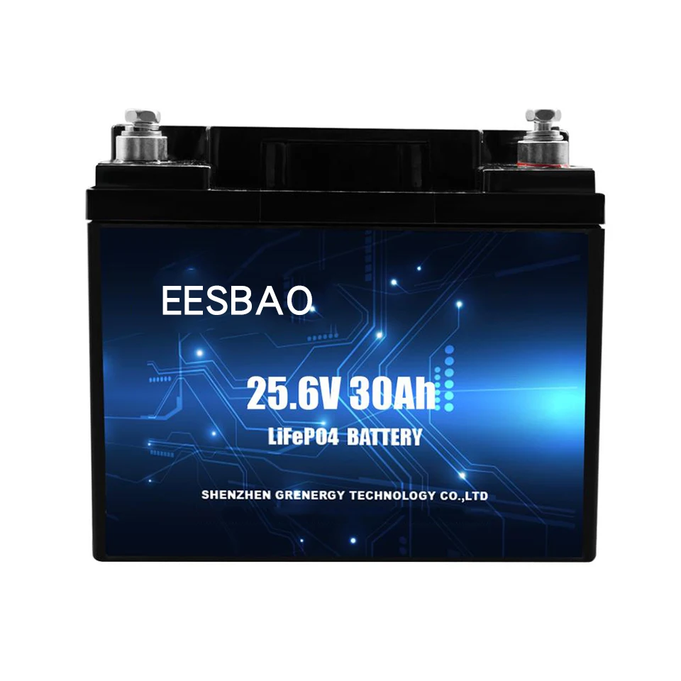 24V deep cycle lithium battery packs lifepo4 30Ah cylinder cell LCD display 32650 6000mAh BMS 20A EESBAO
24V deep cycle lithium battery packs lifepo4 30Ah cylinder cell LCD display 32650 6000mAh BMS 20A EESBAO