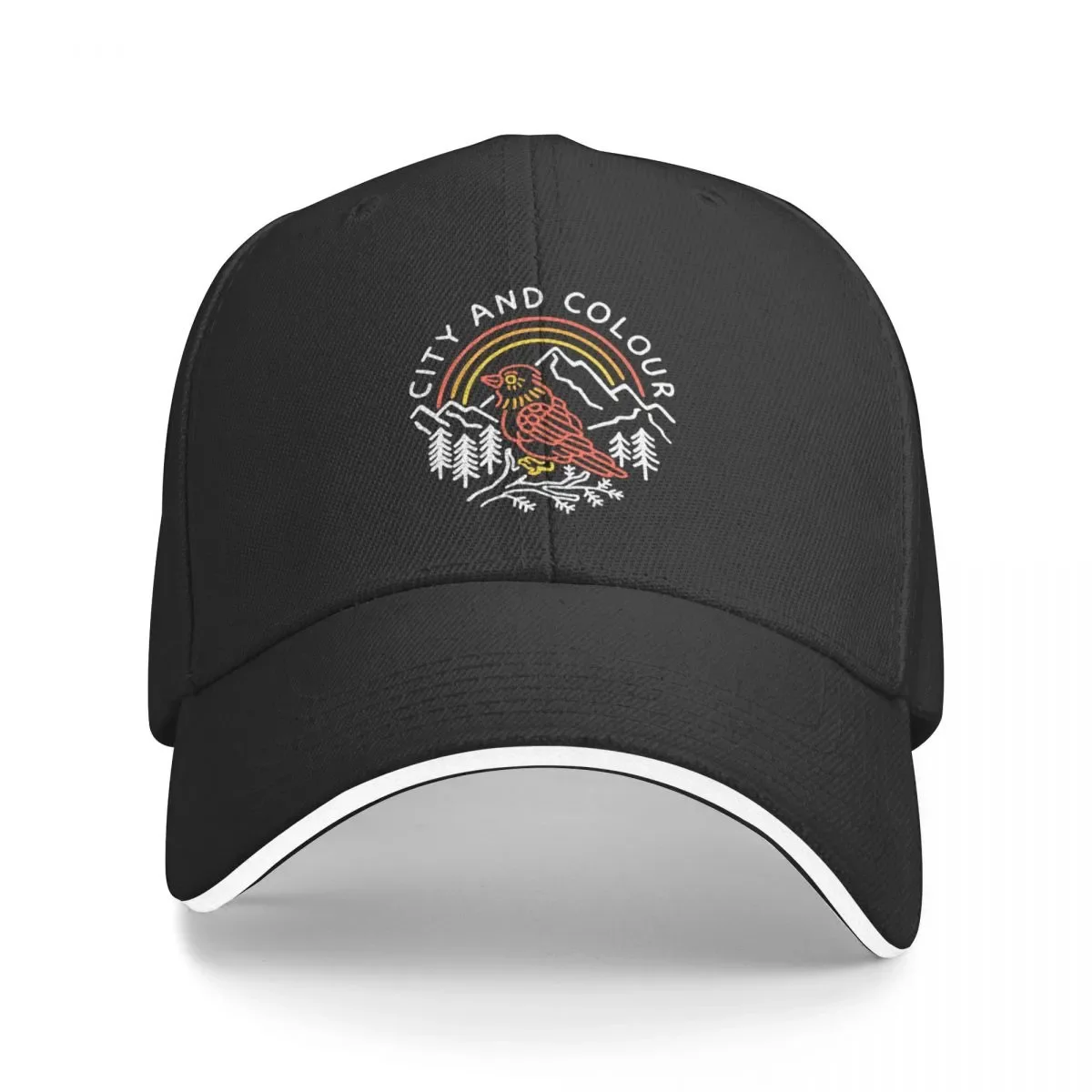 New City and Colour - heritage circle graphic. Vintage styled graphic for the awesome band. Cap Baseball Cap golf Man hat Women' 
New City and Colour - heritage circle graphic. Vintage styled graphic for the awesome band. Cap Baseball Cap golf Man hat Women'