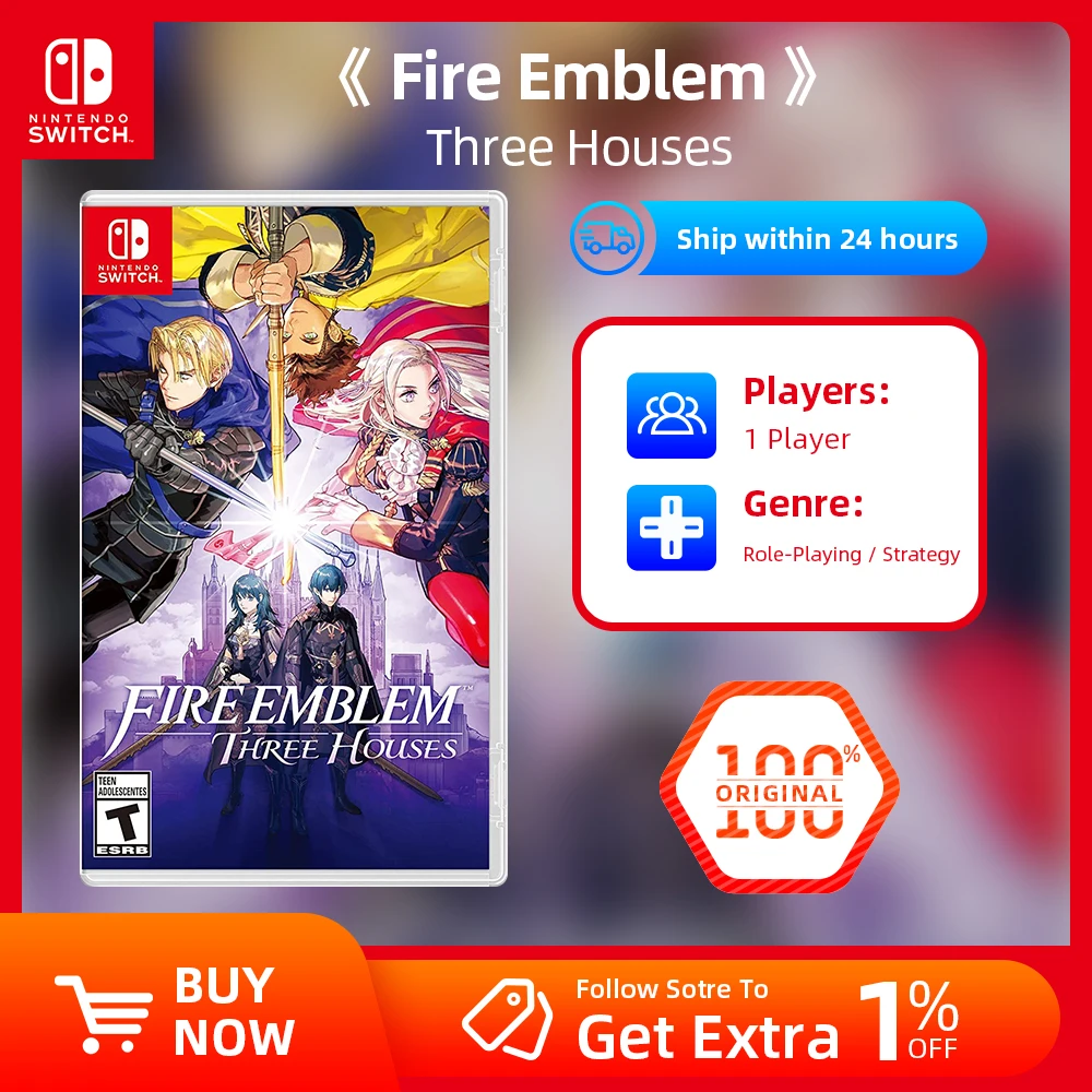 Игровые предложения Nintendo Switch-Огненная эмблема: три дома-стандартная