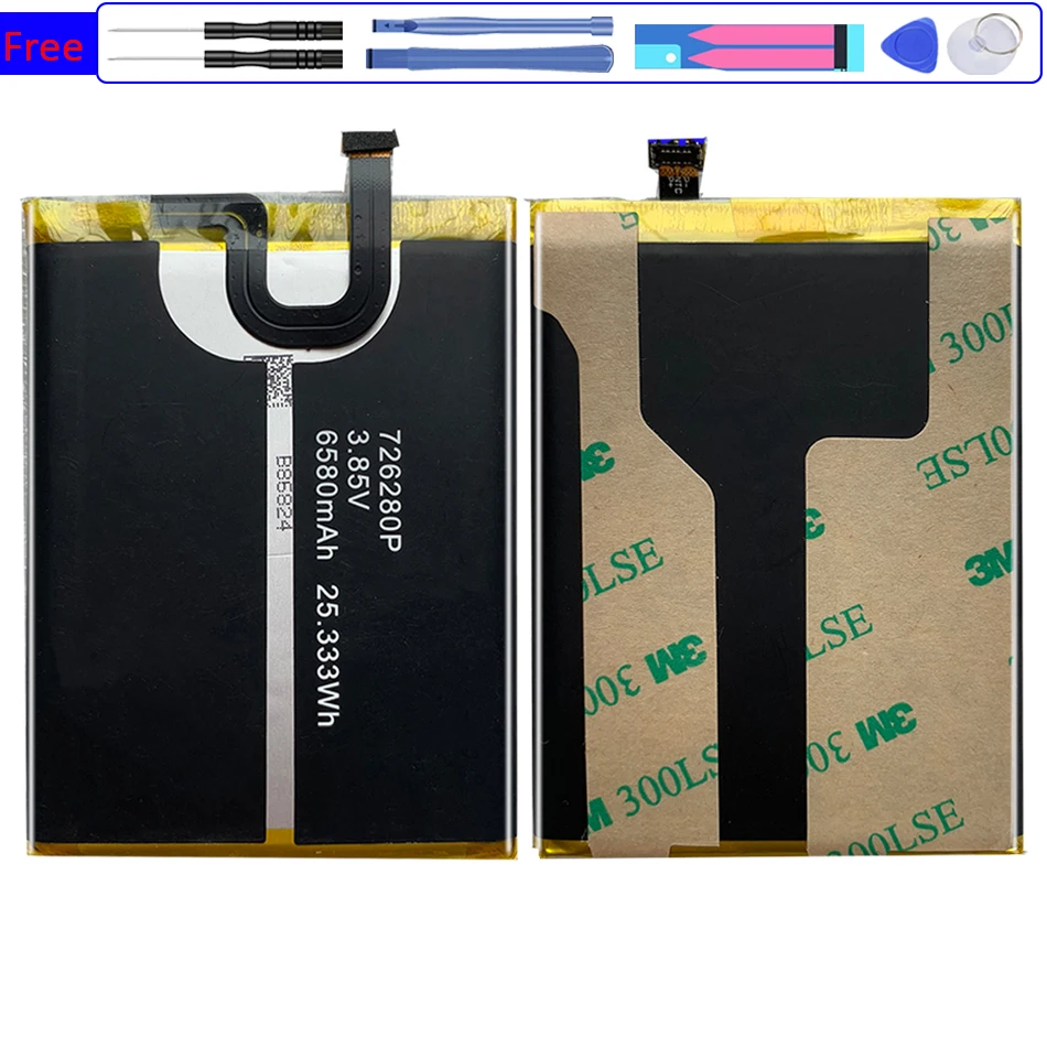 Battery 6580MAH For Blackview bv6800 / bv6800 Pro bv6800Pro IP68 Waterproof MT6750T Bateria
Battery 6580MAH For Blackview bv6800 / bv6800 Pro bv6800Pro IP68 Waterproof MT6750T Bateria