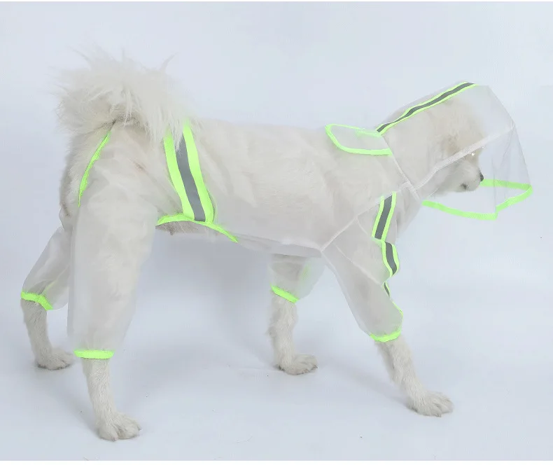 Pet Raincoat With Reflective Corners Universal Waterproof All-inclusive Transparent PVC Raincoat For Cats And Dogs Pet Supplies
Pet Raincoat With Reflective Corners Universal Waterproof All-inclusive Transparent PVC Raincoat For Cats And Dogs Pet Supplies