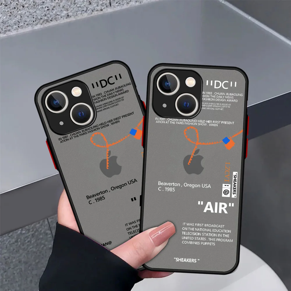Sports Shoes Brand SNEAKERS ins White Label Matte Case For Apple iPhone 13 Pro 11 12 7 XR X XS Max 8 6 6s Plus SE Phone Cover
Sports Shoes Brand SNEAKERS ins White Label Matte Case For Apple iPhone 13 Pro 11 12 7 XR X XS Max 8 6 6s Plus SE Phone Cover