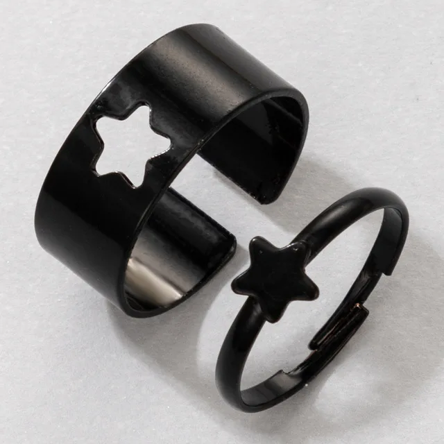 Vintage Simple Animal Butterlfly Star Moon Heart Flame Open Rings for Women Girls Gothic Jewelry Punk Black Couple Ring Set
Vintage Simple Animal Butterlfly Star Moon Heart Flame Open Rings for Women Girls Gothic Jewelry Punk Black Couple Ring Set