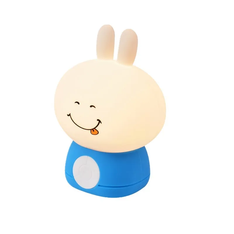 Cute pet silicone night light USB charging cute rabbit light LED creative gift children's bedside timing dimming light
Cute pet silicone night light USB charging cute rabbit light LED creative gift children's bedside timing dimming light
