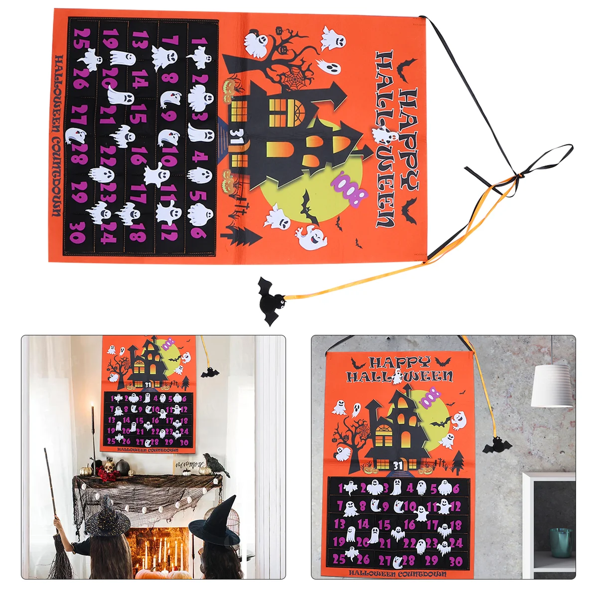 Halloween Countdown Calendar Hanging Christmas Decorations Advent Handmade Door Wall
Halloween Countdown Calendar Hanging Christmas Decorations Advent Handmade Door Wall