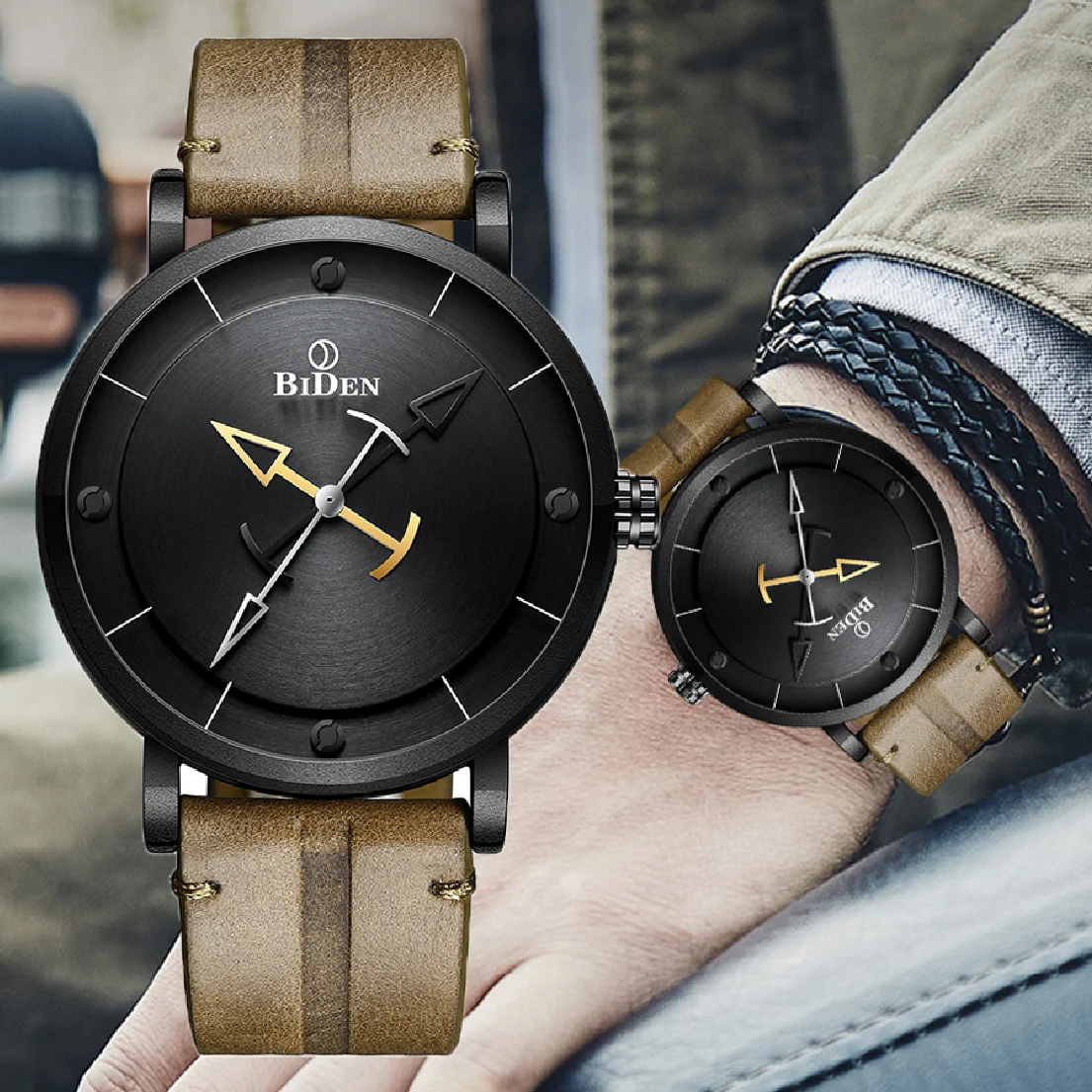 BIDEN Men Quartz Watch Japan movt Creative Sport Military Waterproof Wristwatch For Man Watch Male Clocks Gift relogio masculino
BIDEN Men Quartz Watch Japan movt Creative Sport Military Waterproof Wristwatch For Man Watch Male Clocks Gift relogio masculino