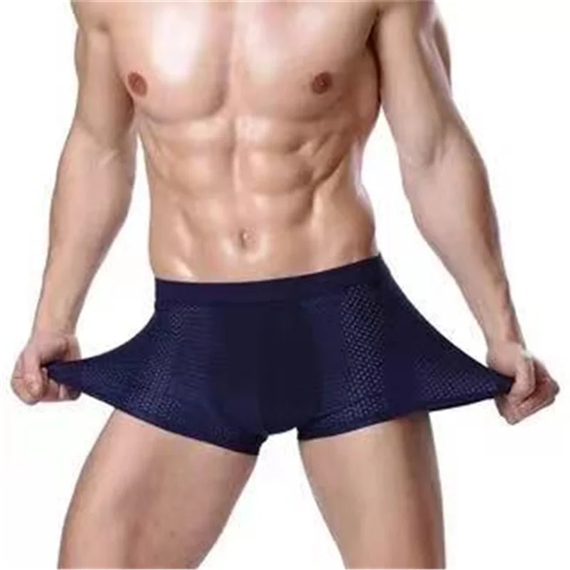 5XL Plus Size Men's Panties Male Underpants Man Pack Shorts Boxers Underwear Slip Bamboo Hole Breathable Modal Sexy Mens Boxer 
5XL Plus Size Men's Panties Male Underpants Man Pack Shorts Boxers Underwear Slip Bamboo Hole Breathable Modal Sexy Mens Boxer