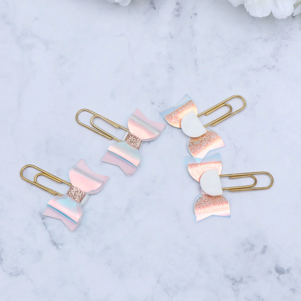8PCS Shiny Bow Shape Paper Clip Glitter Bowknot Note Clips File Memo Holders Clips for Home Office School
8PCS Shiny Bow Shape Paper Clip Glitter Bowknot Note Clips File Memo Holders Clips for Home Office School