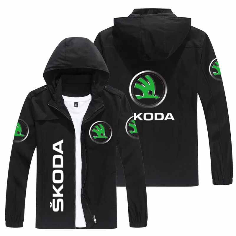2021 New Men Jacket SKODA Logo Print Zipper Cardigan Jackets Fashion Slim Casual Baseball Uniform Biker Jacket Coat Tops
2021 New Men Jacket SKODA Logo Print Zipper Cardigan Jackets Fashion Slim Casual Baseball Uniform Biker Jacket Coat Tops