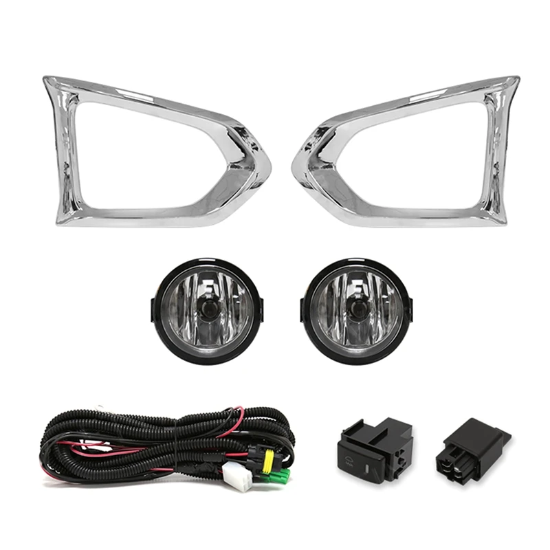 1Pair Bumper Fog Light +Lamp Cover+Wiring+Switch Kit For Nissan Patrol 2014-2019 Halogen Fog Lamp Daytime Running Light
1Pair Bumper Fog Light +Lamp Cover+Wiring+Switch Kit For Nissan Patrol 2014-2019 Halogen Fog Lamp Daytime Running Light