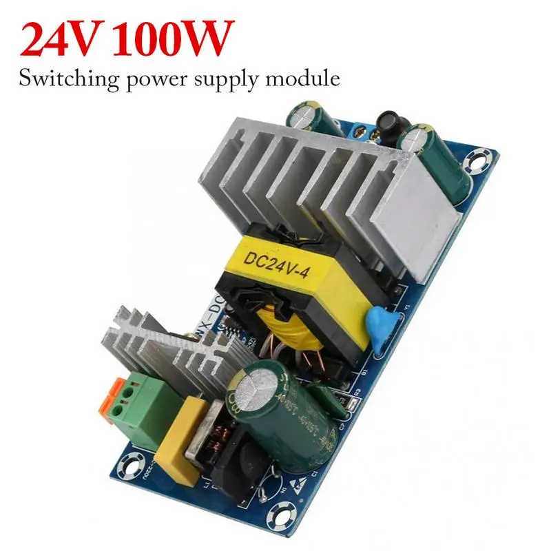 WX-DC2412 100W High Power Switching Power Supply Module 4-6A Output WX-DC2412 Over Voltage AC-DC Switching Power Supply Board
WX-DC2412 100W High Power Switching Power Supply Module 4-6A Output WX-DC2412 Over Voltage AC-DC Switching Power Supply Board