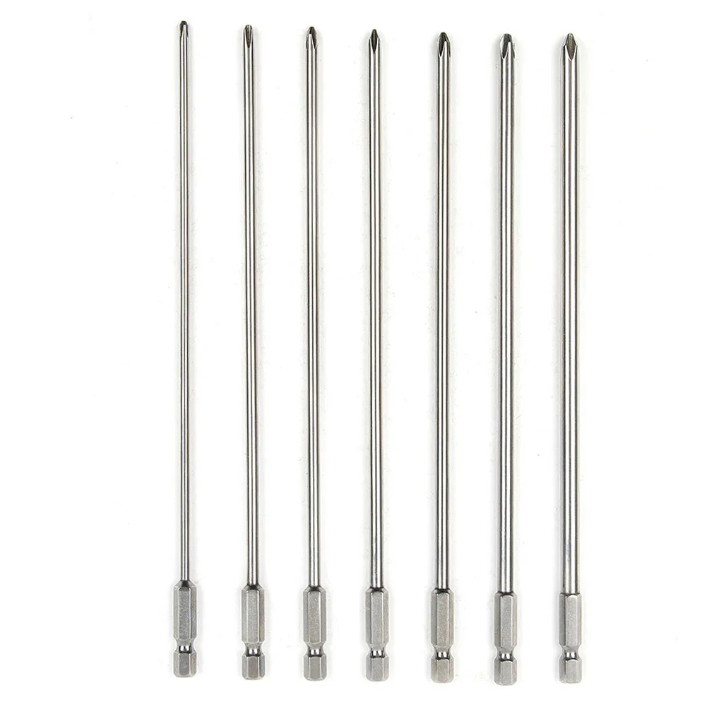 7pcs Cross Screwdriver Bits Silver S2 Steel PH1/PH2 Bits With 6.35mm Shank For Air Screwdrivers, Electric Drills Power Tools
7pcs Cross Screwdriver Bits Silver S2 Steel PH1/PH2 Bits With 6.35mm Shank For Air Screwdrivers, Electric Drills Power Tools
