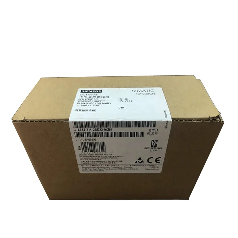 High quality 6ES7 214-2BD23-0XB8 SIMATIC S7-200 CN Extension module AC plc for siemens
High quality 6ES7 214-2BD23-0XB8 SIMATIC S7-200 CN Extension module AC plc for siemens