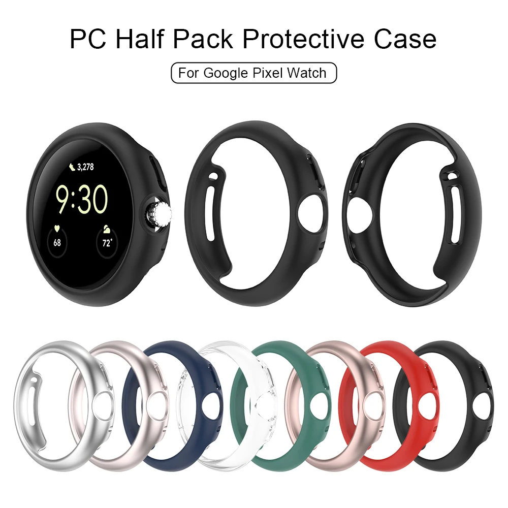 PC Half Pack Protective Case For Google Pixel Watch Cover For Google Pixelwatch Smartwatch Shockproof Hollow Frame Shell 2022
PC Half Pack Protective Case For Google Pixel Watch Cover For Google Pixelwatch Smartwatch Shockproof Hollow Frame Shell 2022