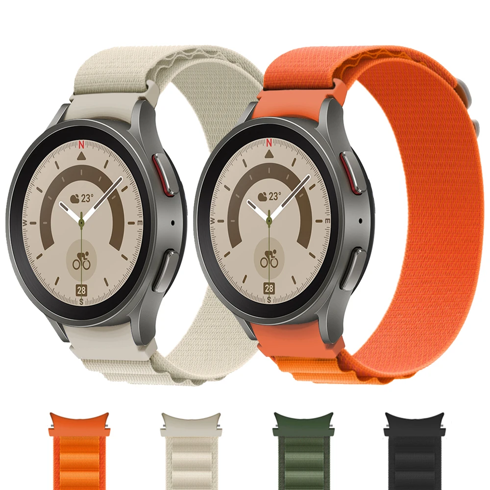 Alpine Loop Strap for Samsung Galaxy Watch 5 Pro 45mm 4 Classic 42 46mm 22mm 20mm Nylon bracelet Galaxy Watch 4/5 44mm 40mm
Alpine Loop Strap for Samsung Galaxy Watch 5 Pro 45mm 4 Classic 42 46mm 22mm 20mm Nylon bracelet Galaxy Watch 4/5 44mm 40mm