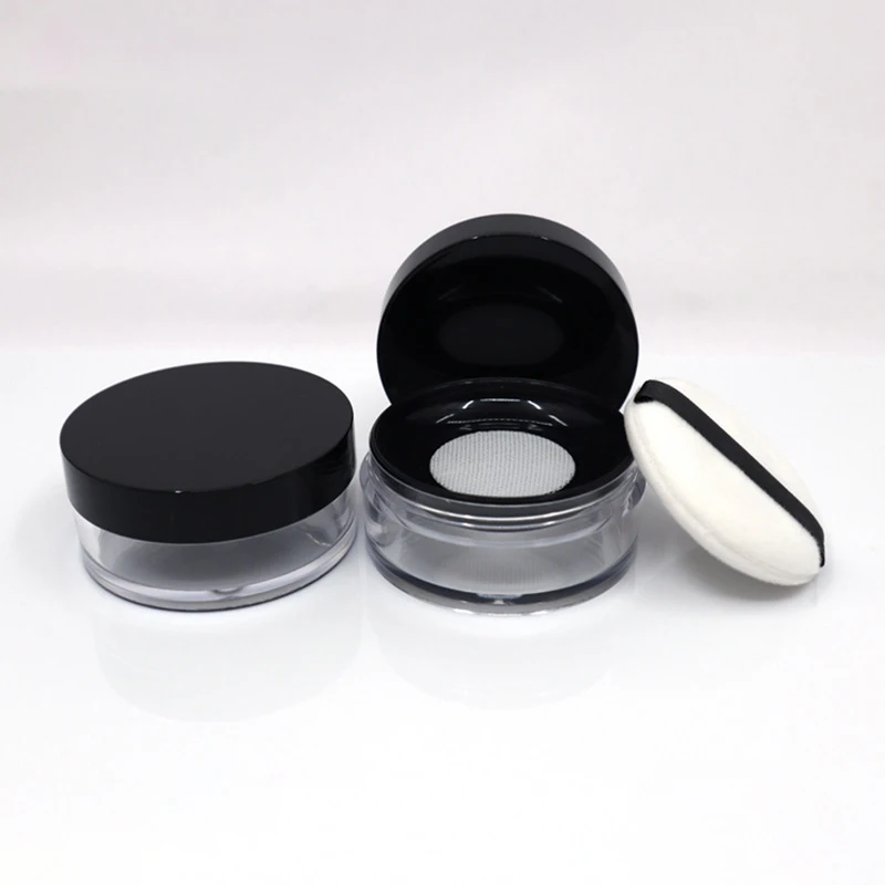 2022 Transparent Round Powder Box Handheld Empty Loose Powder Pot With Sieve Puff Portable Plastic Travel Cosmetic Container
2022 Transparent Round Powder Box Handheld Empty Loose Powder Pot With Sieve Puff Portable Plastic Travel Cosmetic Container